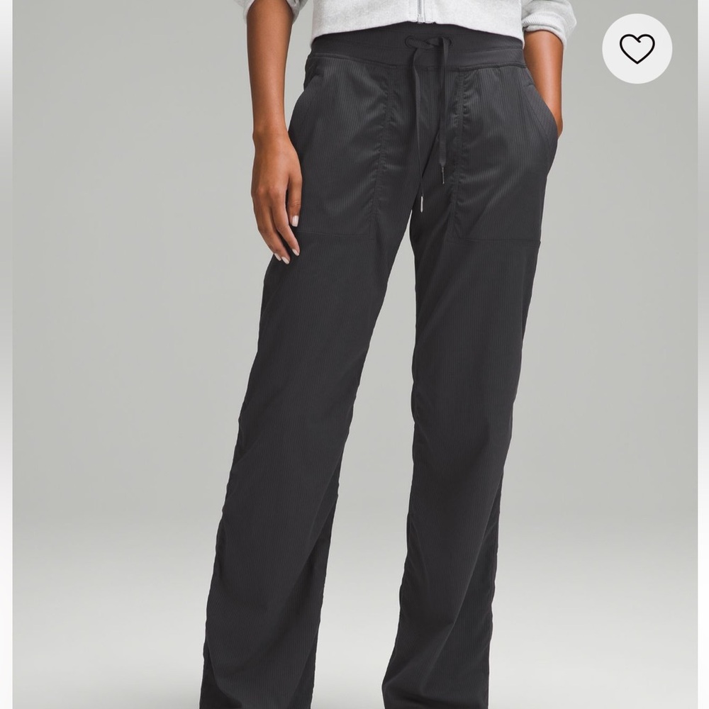 Dance Studio Mid-Rise Pants *Regular Length* in Graphite Gray